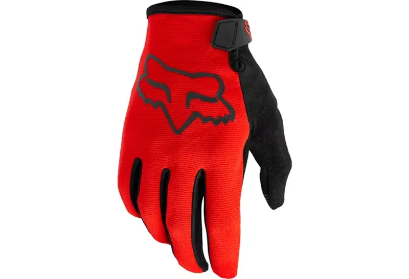 Fox Youth Ranger Glove Flo Red
